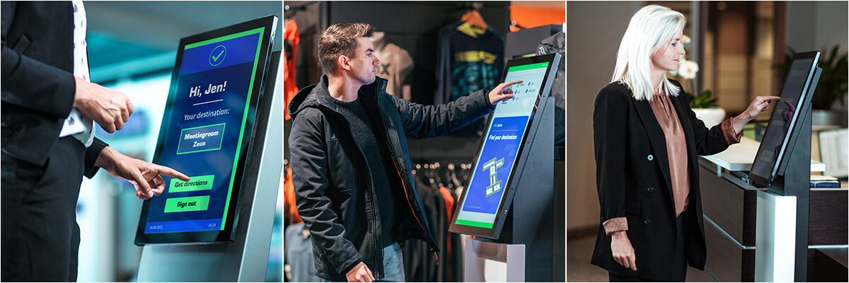 Examples self-service kiosk