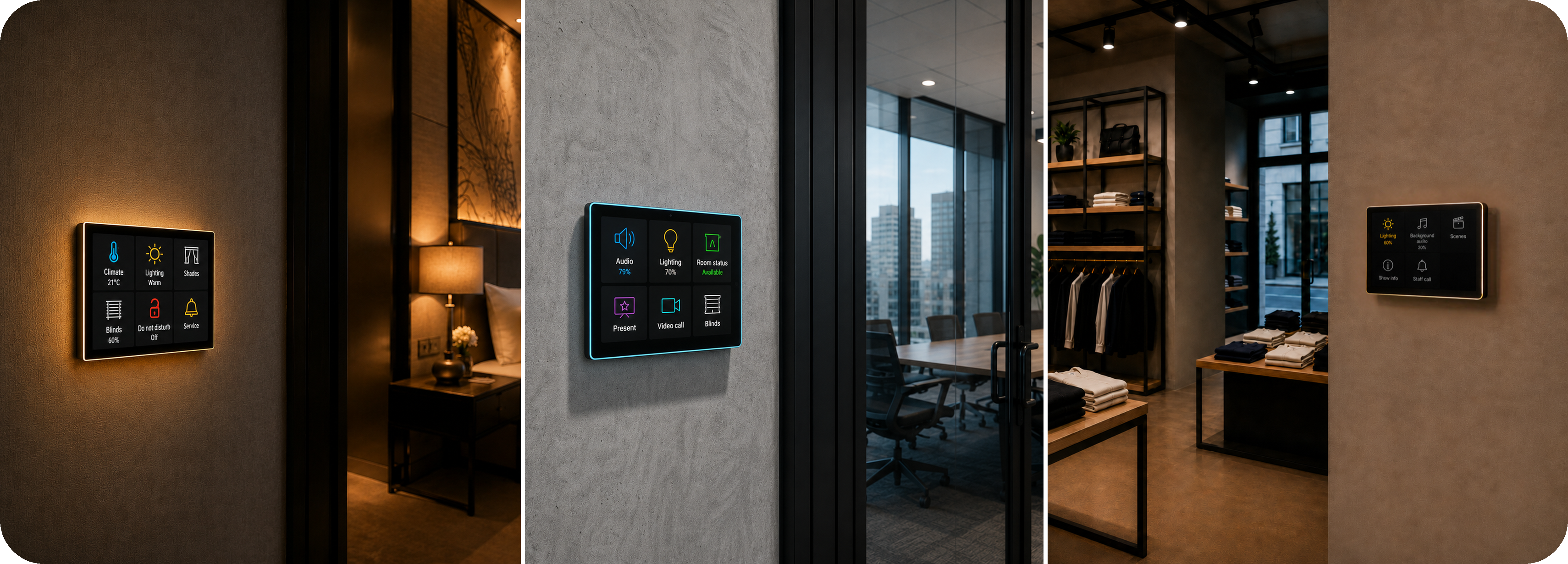 One panel, different applications