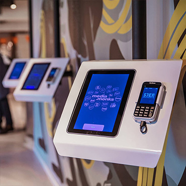 Self-service kiosk: point-of sale