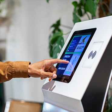 Self-service kiosk: POS