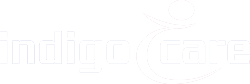 Indigo Care logo wit