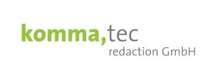 komma,tec redaction GmbH logo