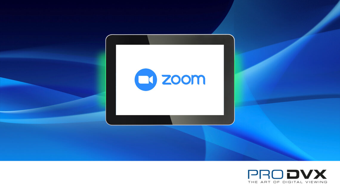 ProDVX Zoom Partnership