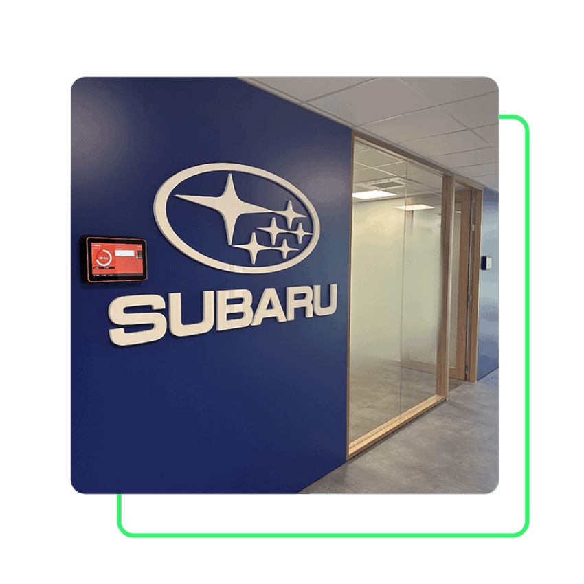 ProDVX hardware at Subaru Belux