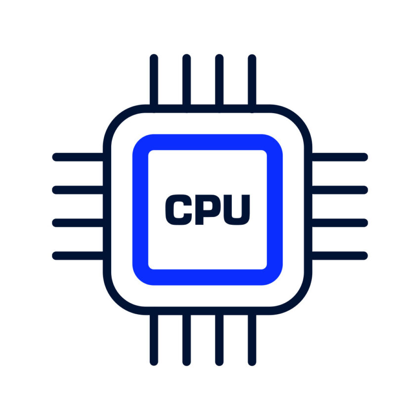 Cpu icon landingspage