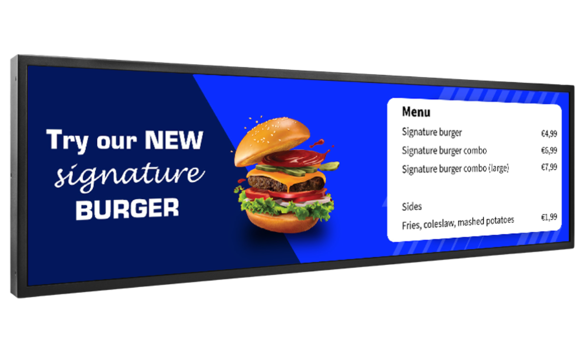 Uw digital menu