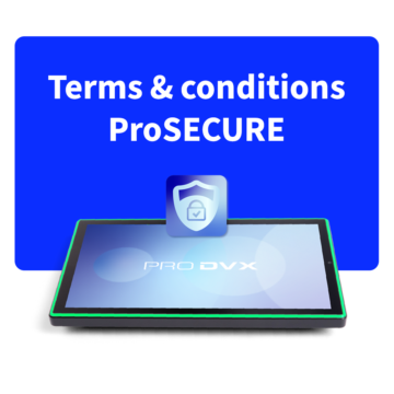 Pro SECUR Eterms conditions