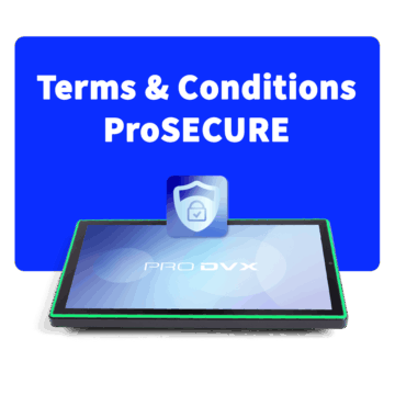 Terms and conditions prosecure